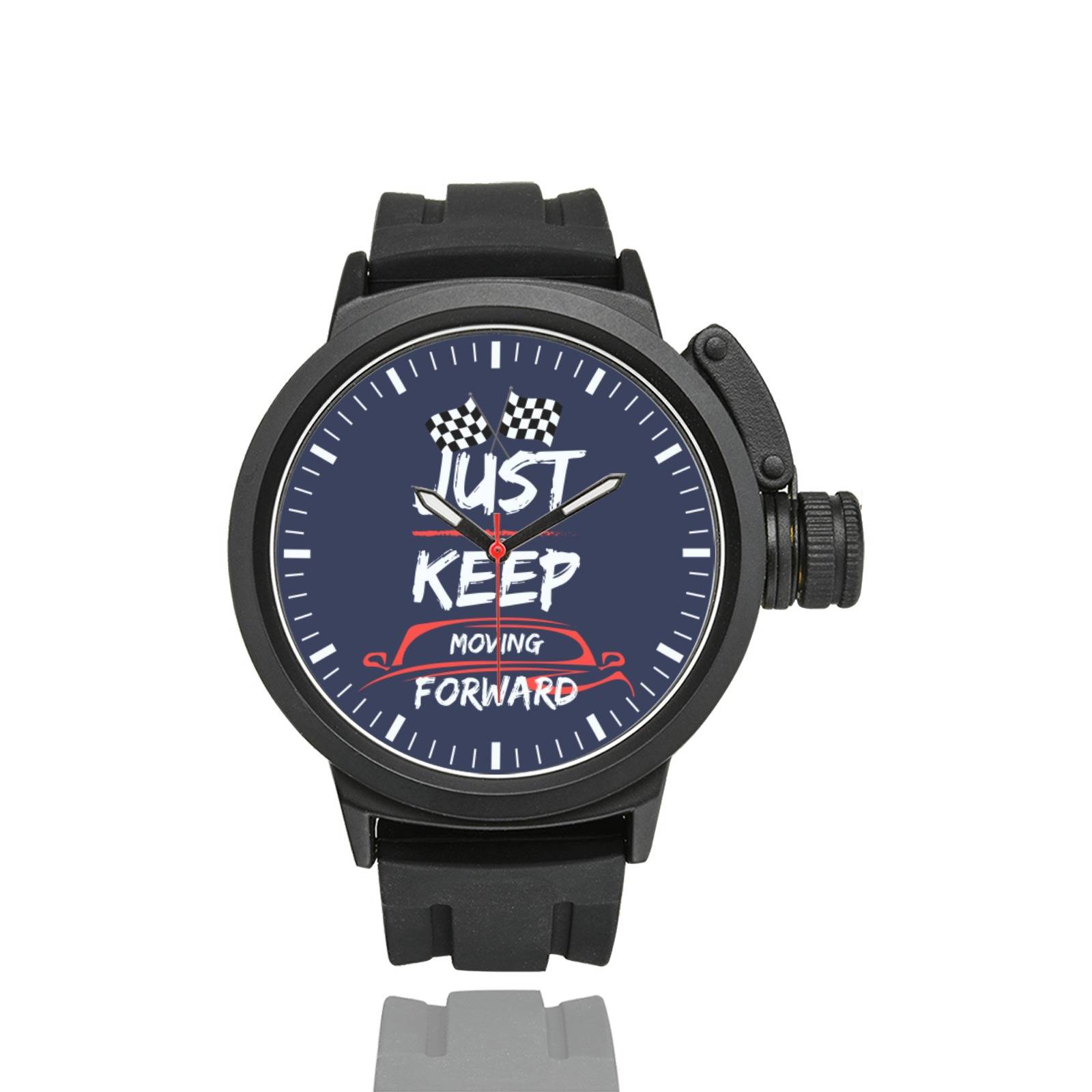 Just Keep Moving Forward Sport Watch