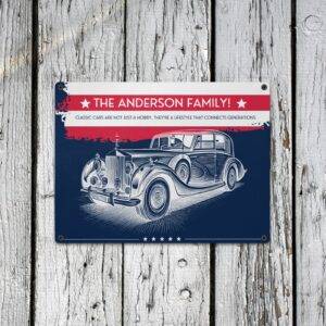 Personalized Metal Tin Sign – Model MT-31