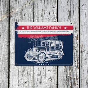 Personalized Metal Tin Sign – Model MT-33