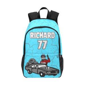 Racing Casual Backpack | Light Blue