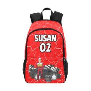 Racing Casual Backpack | Red V1